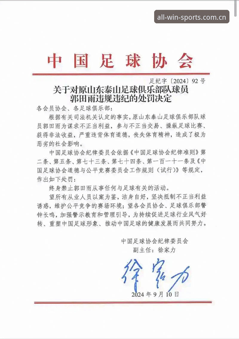 完美体育实时互动安装教程 5大冲击波解析中国足协第三批禁足名单:65名从业者被罚的行业警示